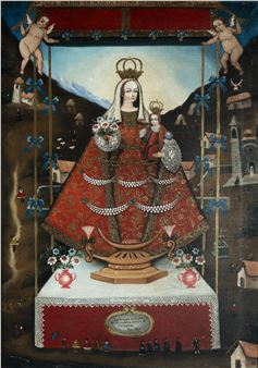 Atribuído a Angelino de Medoro - Escuela colonial sudamericana del siglo XVII - American School, 17th Century