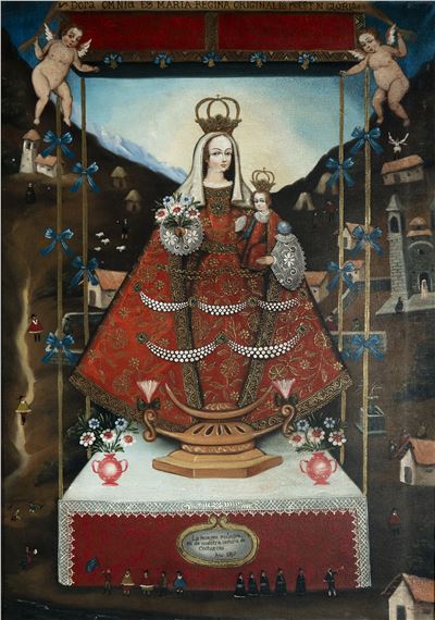 Atribuído a Angelino de Medoro - Escuela colonial sudamericana del siglo XVII - American School, 17th Century