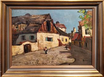 Hans Ruzicka - Lautenschlager (1862 - 1933) - Street - Hans Ruzicka-Lautenschläger