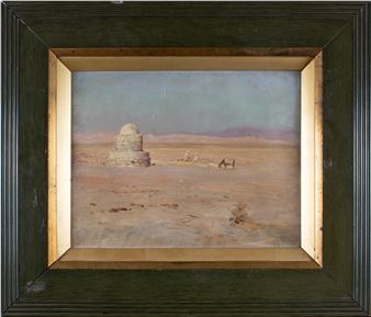 A pair of oriental landscapes - Thomas Frederick Mason Sheard