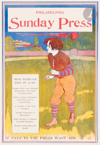 Philadelphia Sunday Press by George Reiter Brill, April 28