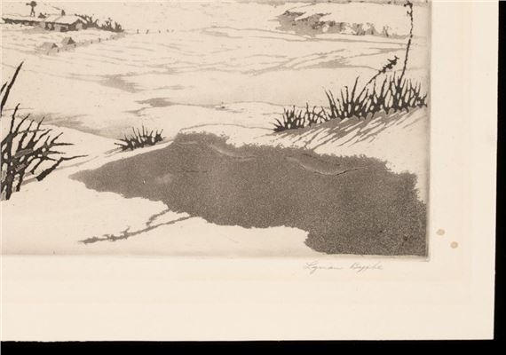 Lyman Byxbe | RARE 1934 AQUATINT ETCHING (1934) | MutualArt