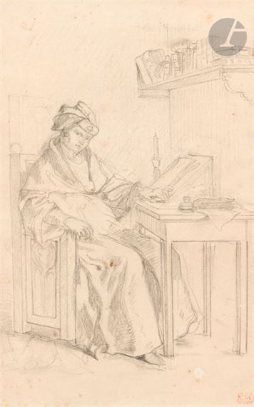 Portrait of Jean Froissart