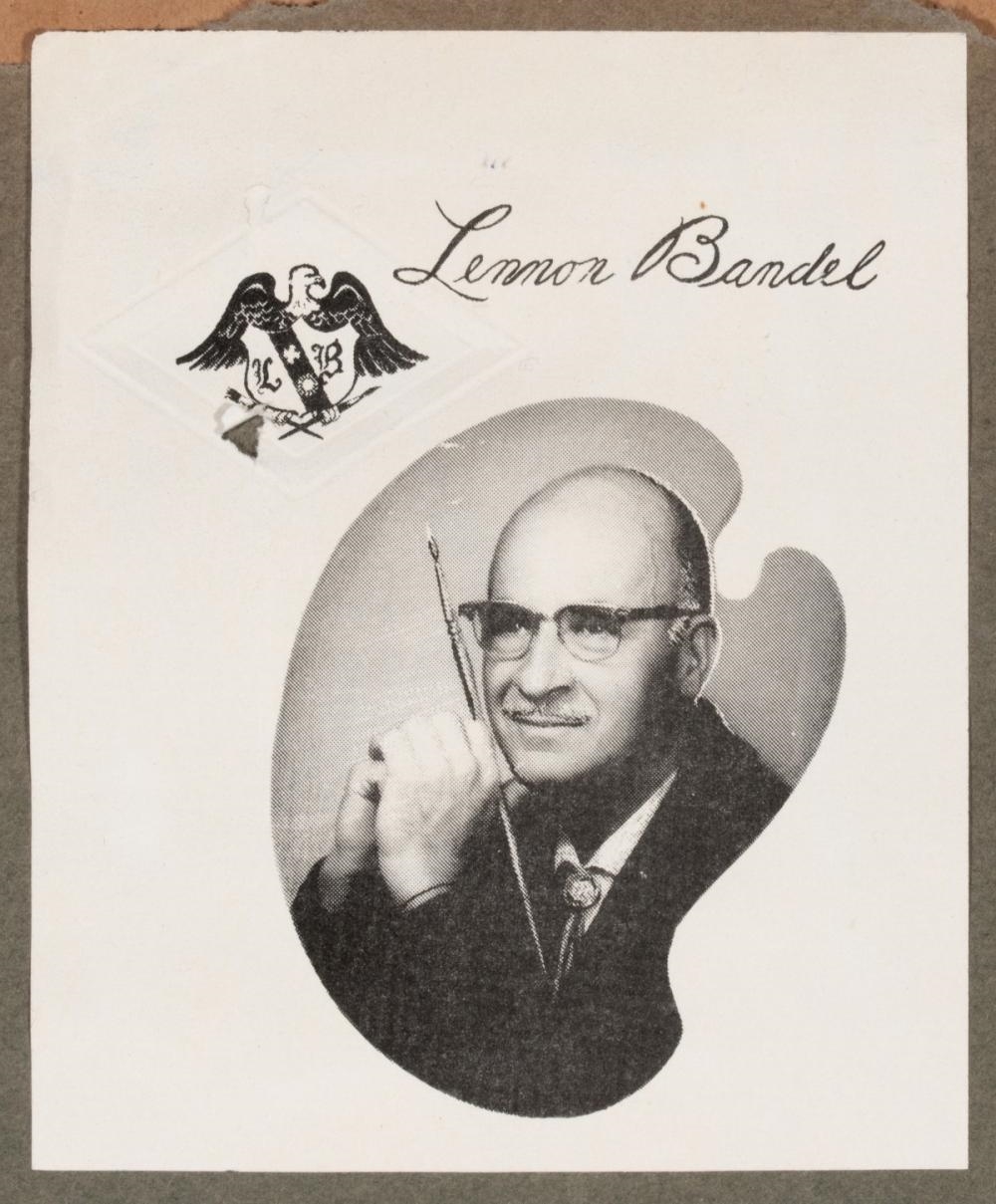 Artwork by Lennon Ray Bandel, LENNON BANDEL (1906-2004) OIL ON CANVAS, Made of canvas