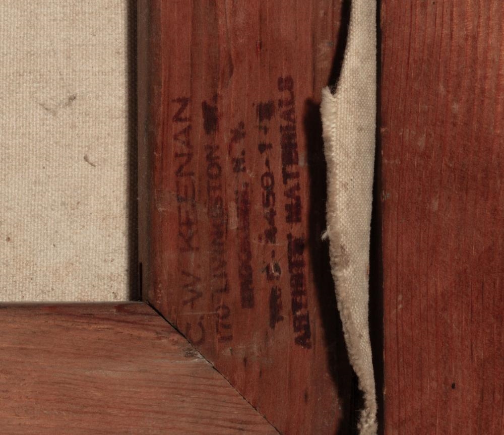 Artwork by Louis Schanker, OIL ON CANVAS ABSTRACTION, Made of oil on canvas