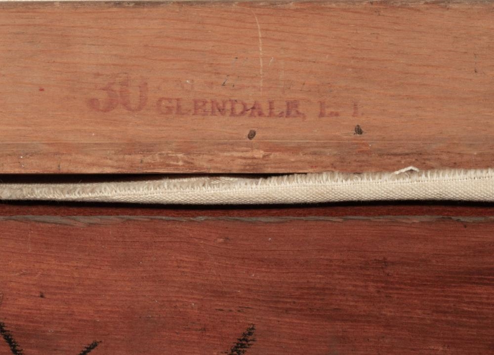 Artwork by Louis Schanker, OIL ON CANVAS ABSTRACTION, Made of oil on canvas