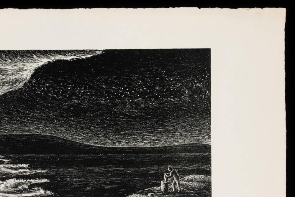 Aaron Gunn Pyle | AARON PYLE (1903-1972) PENCIL SIGNED LITHOGRAPH (1944 ...