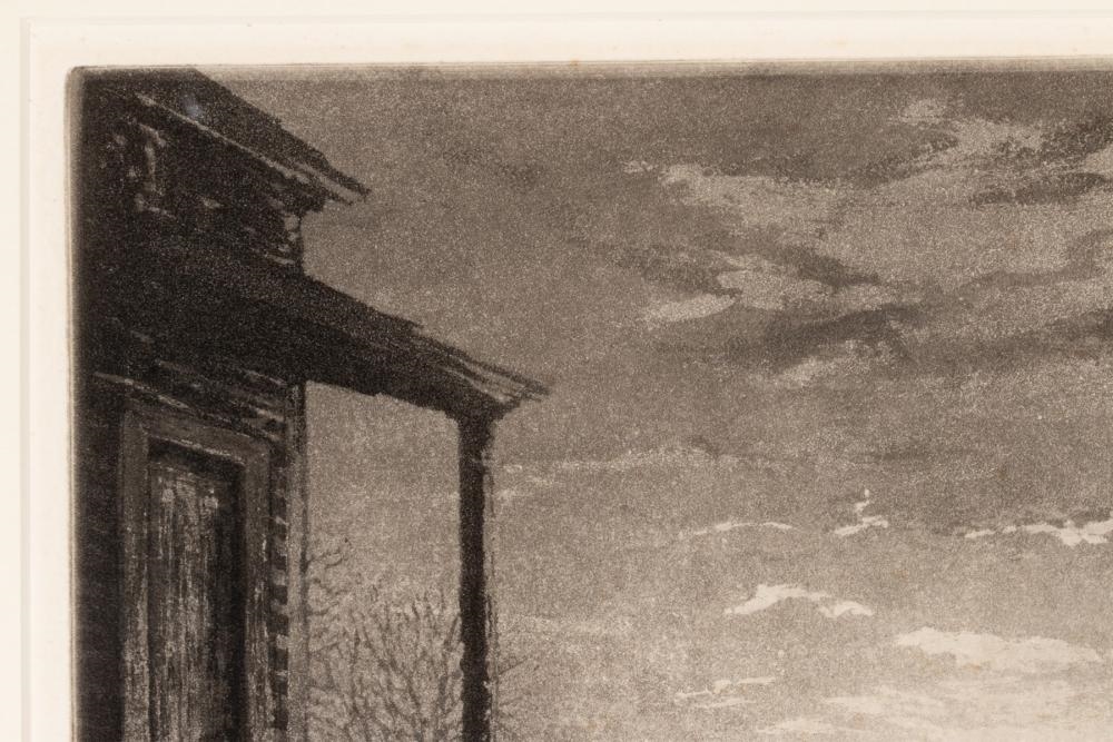 Lyman Byxbe | RARE PENCIL SIGNED AQUATINT (1935) | MutualArt