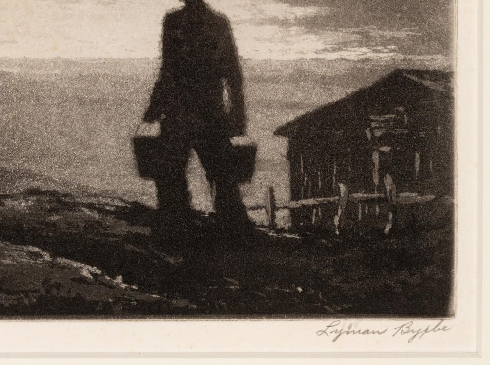 Lyman Byxbe | RARE PENCIL SIGNED AQUATINT (1935) | MutualArt