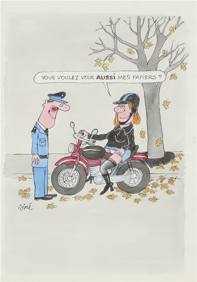 Vous voulez voir aussi mes papiers by Siné