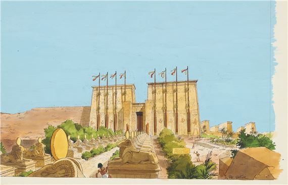 Papyrus, le Temple d’Amon - Lucien De Gieter