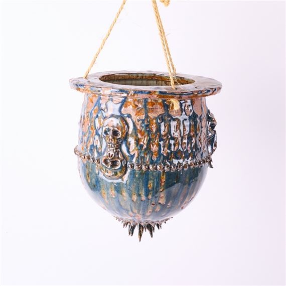 Steer Hanging Planter - Laurie Steer