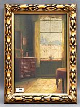 "Intérieur liégeois à la fenêtre". - Alfred Defize