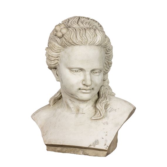 Young | A Classical style marble bust of a young woman (20th Century ...