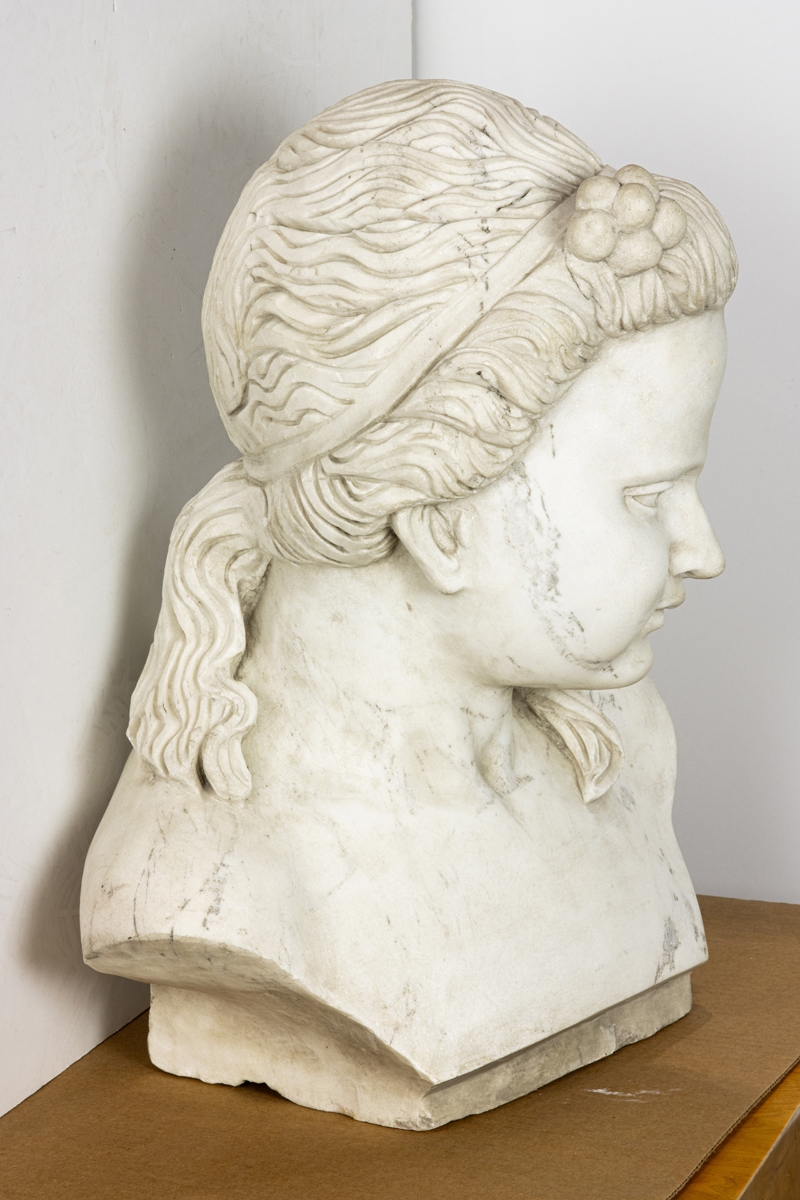 Young | A Classical style marble bust of a young woman (20th Century ...