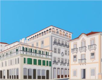 Vista da cidade de Chaves - Bernabeu Liberto Molina