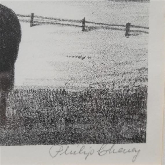 Philip Cheney | Philip Cheney pencil signed lithograph | MutualArt
