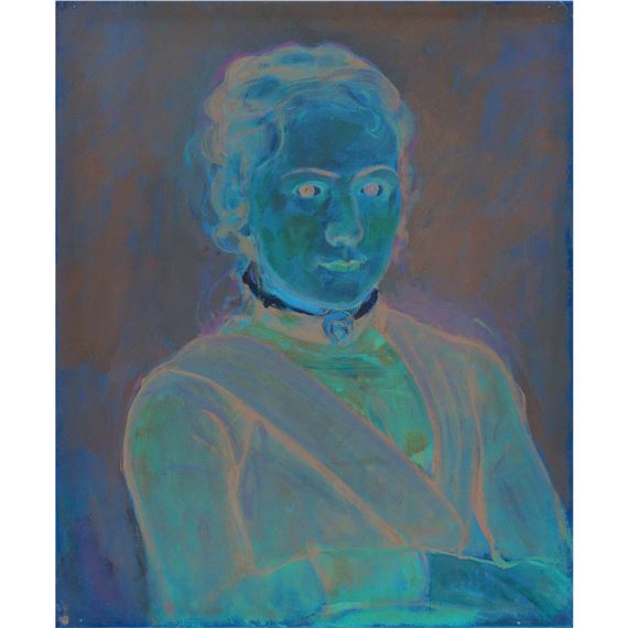 Bildnis Agnes Jakobi by Ferdinand Hodler, Circa 1885