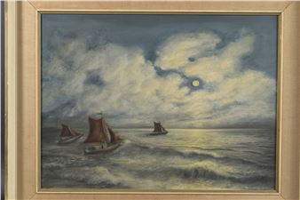 Outward Bound Moonlight - Bernard H. Stock