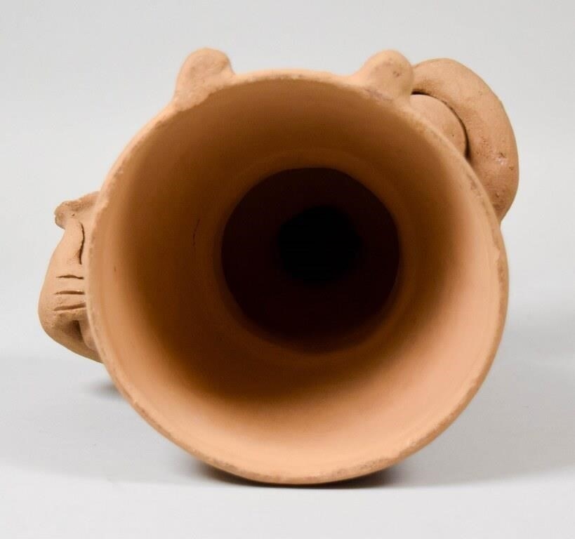 Artwork by Teodora Blanco Nunez, woman with baskets, Made of pottery