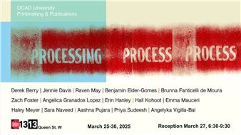 OCADU: Processing - Gallery 1313
