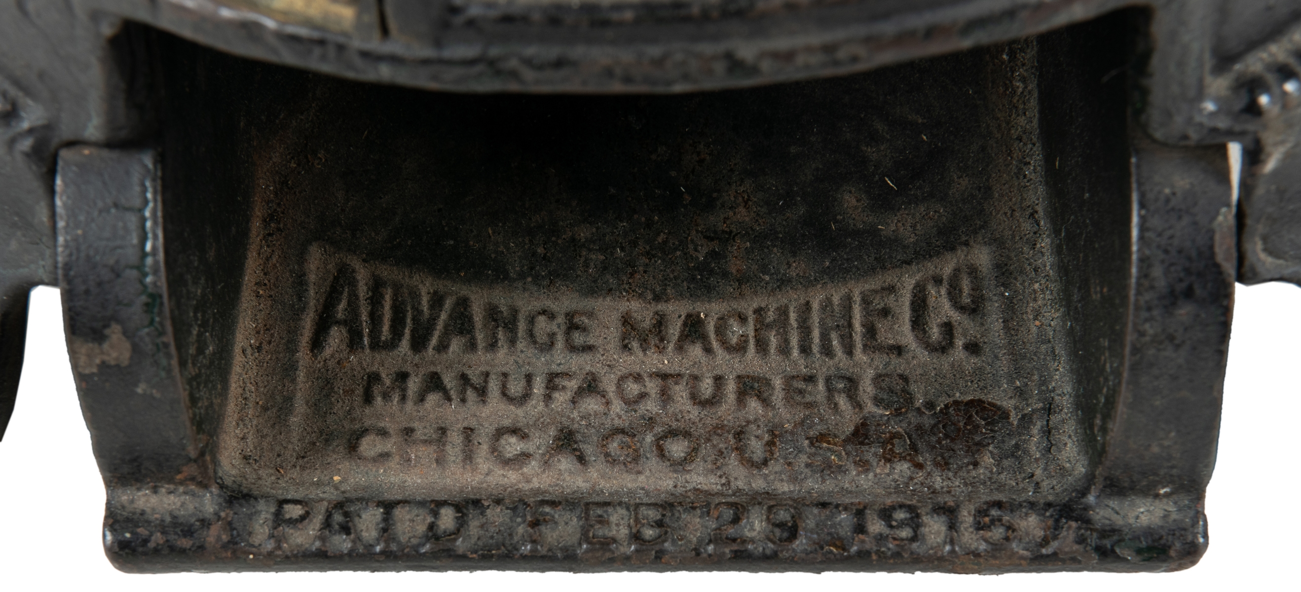 Artwork by Penny, 1 Cent Match Dispenser, Made of Cast iron base with glass