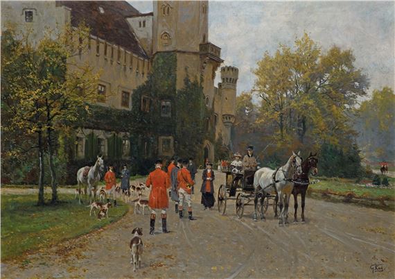 PRZED POLOWANIEM - Georg Koch