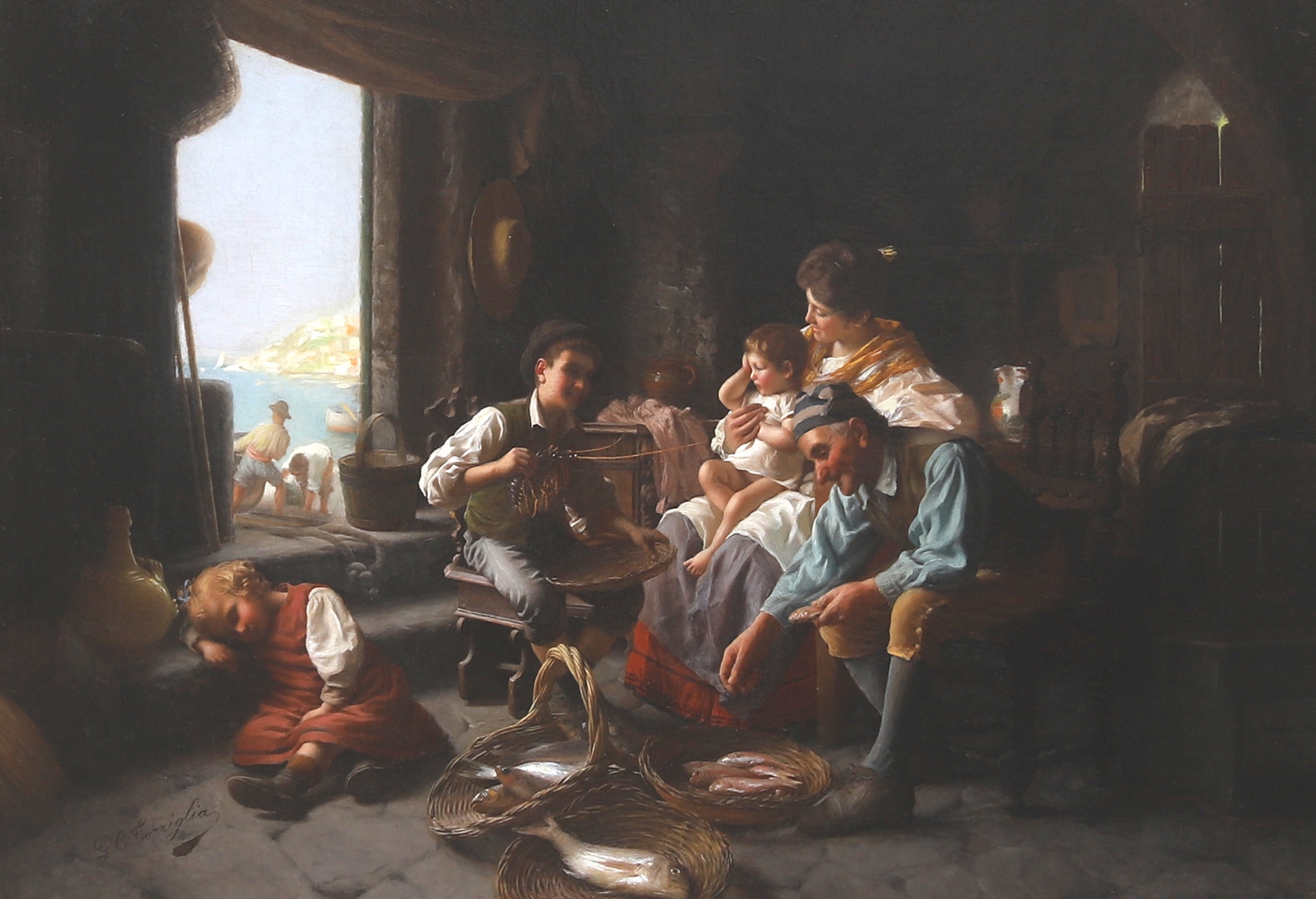 Giovanni Battista Torriglia | De vangst van de dag | MutualArt