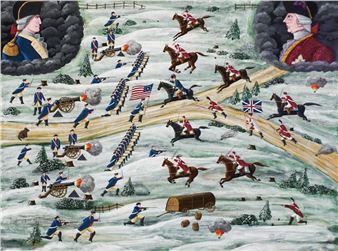 Battle Scene - Oscar De Mejo