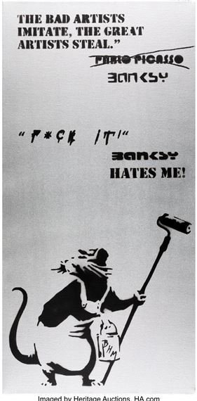 Untitled by Banksy Hates Me