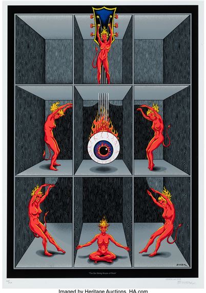 The Six String Muses of Rock by Emek, 2006