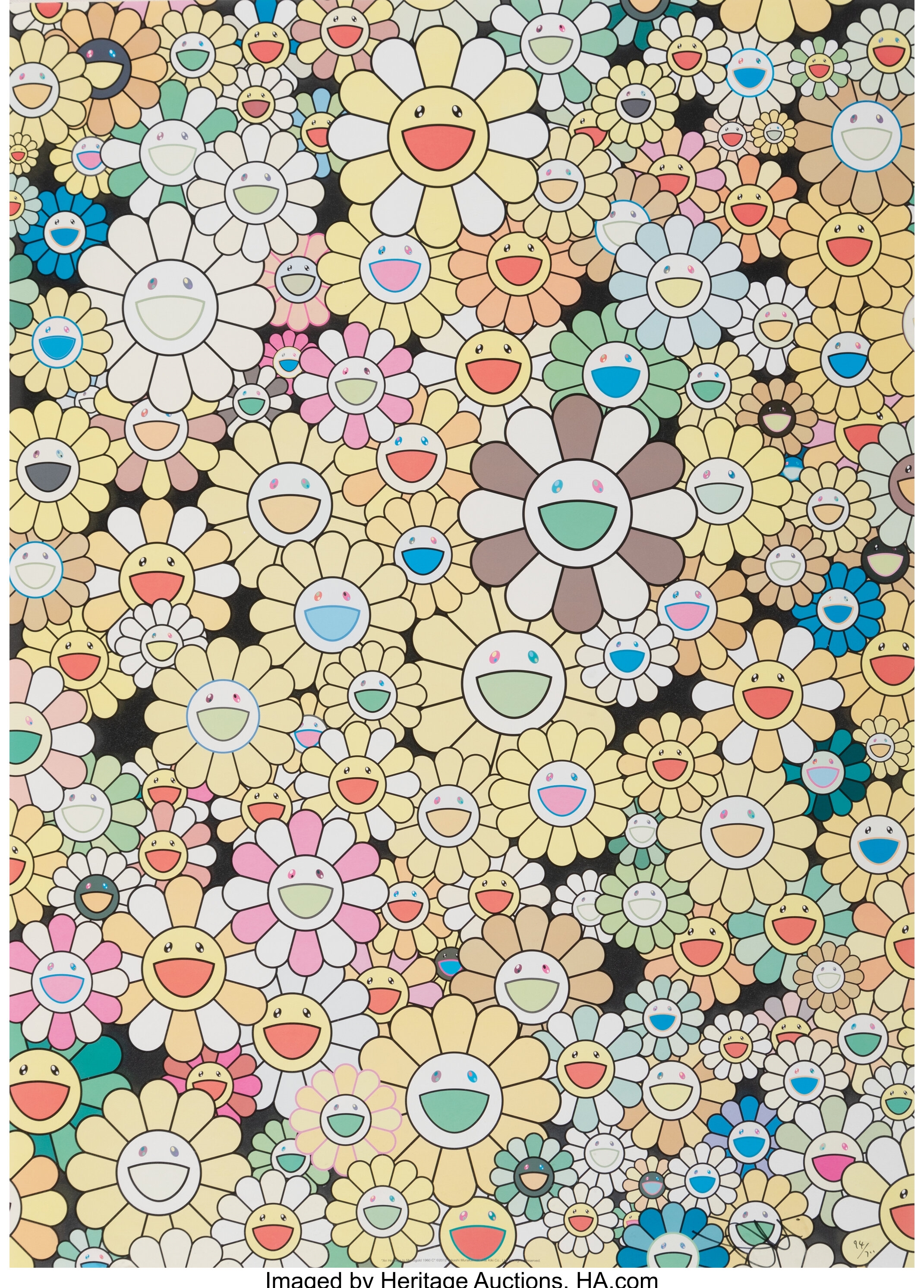 Takashi Murakami | An Homage to Monogold 1960 C (2012) | MutualArt