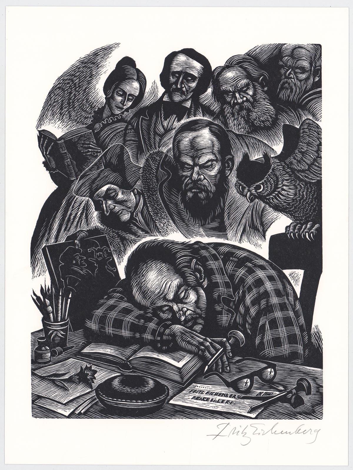 Fritz Eichenberg | Fritz Eichenberg (1940) | MutualArt