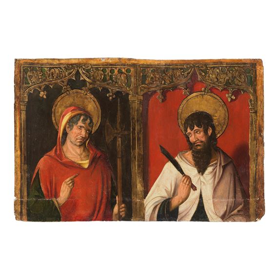 Saints Jude et Barthélemy apôtres sans cadre | unframed - Jorge Inglés‏