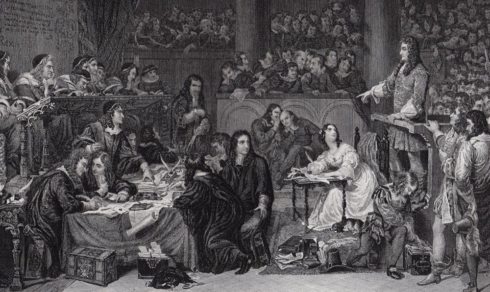 Sir George Hayter | The Trial of Lord William Russell | MutualArt