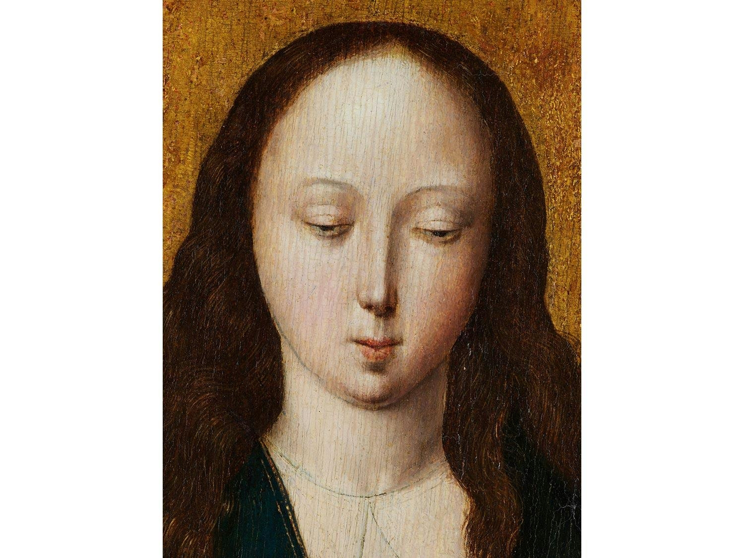 Artwork by Dieric Bouts the Elder, MARIA LACTANS, Made of oil on wood