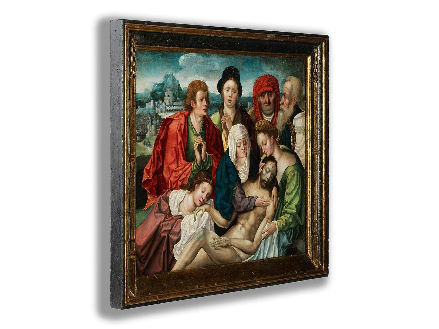 Artwork by Adriaen van Overbeke, BEWEINUNG CHRISTI, Made of oil on wood