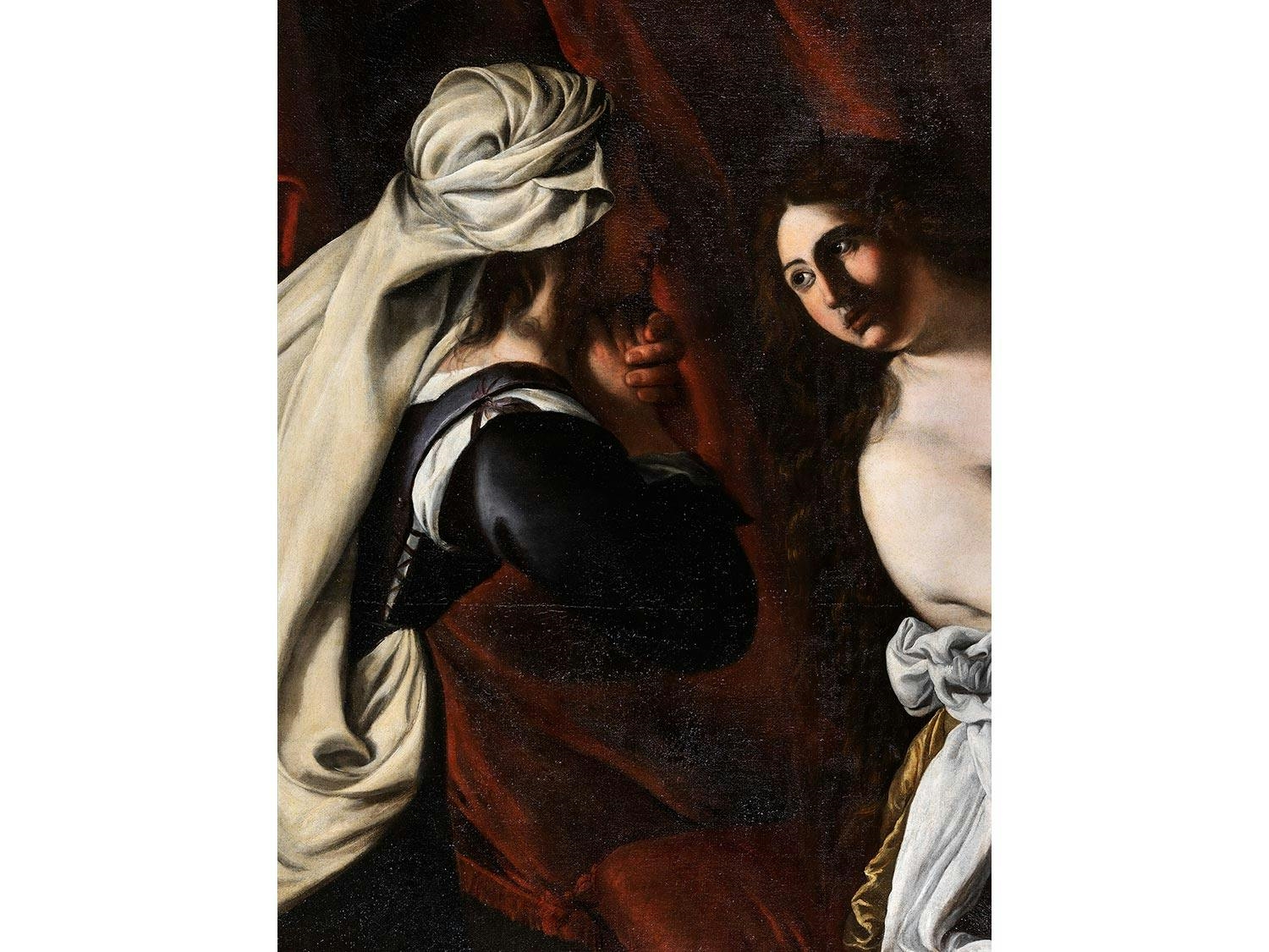 Artwork by Artemisia Gentileschi, ALLEGORIE DER EITELKEIT, Made of oil on canvas