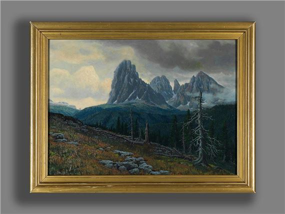 DIE LANGKOFELGRUPPE (GRUPPO DEL SASSOLUNGO by Rudolf Reschreiter