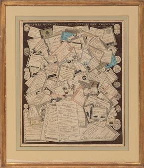 Papiers Monnoies et autres de la République Française - Mathieu Joseph Charles Hunin