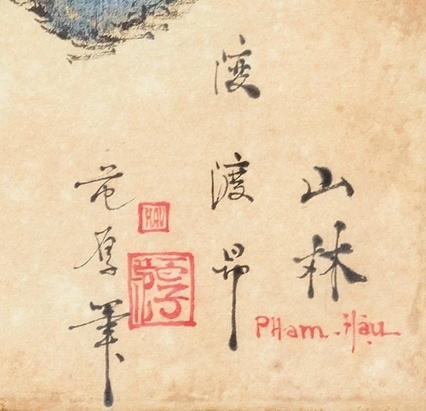 Pham Hau | Floating Village at the Foot of Luan Duong | MutualArt