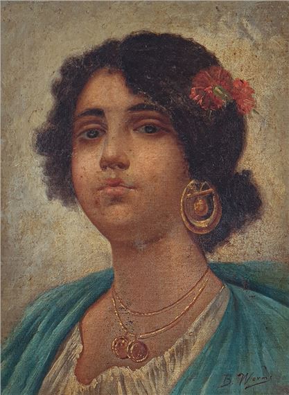 Menina by Bertha Abraham Worms