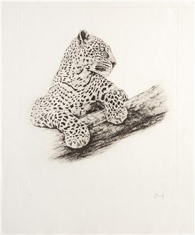 LEOPARD IN A TREE - Joseph Vance
