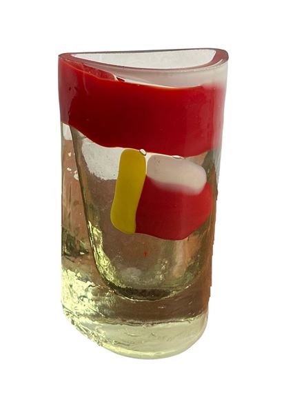 RED AND YELLOW VASE - David Ruth