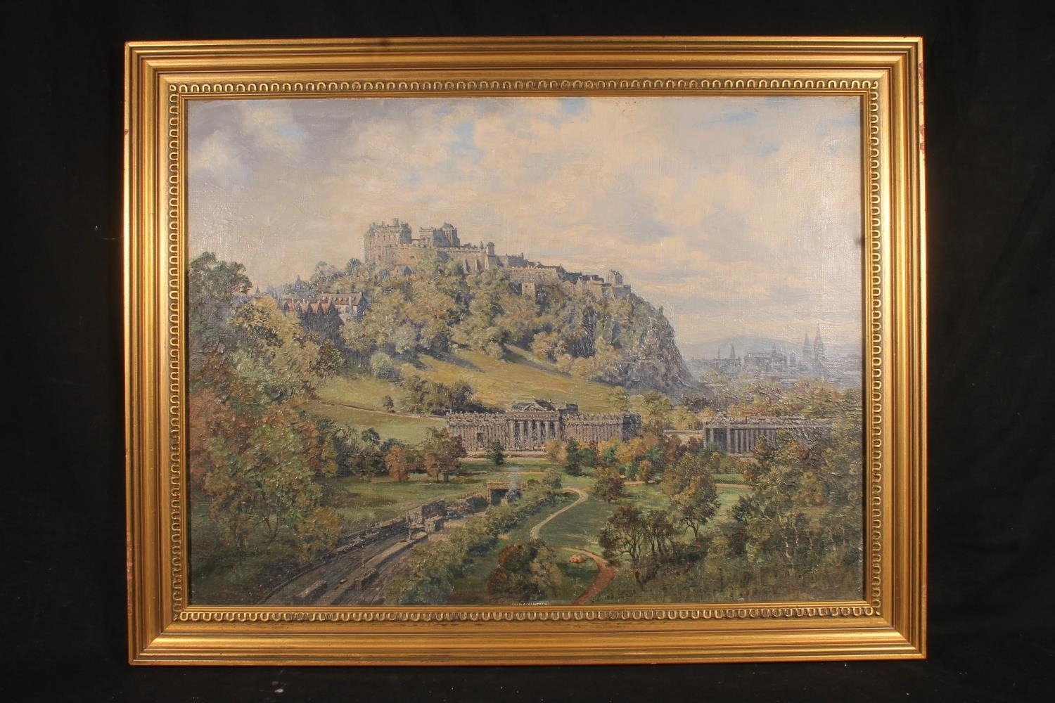 George Melvin Rennie | Edinburgh Castle (1874) | MutualArt