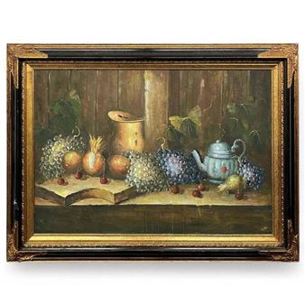 A. Dupont Oil On Canvas Still Life - A. Dupont