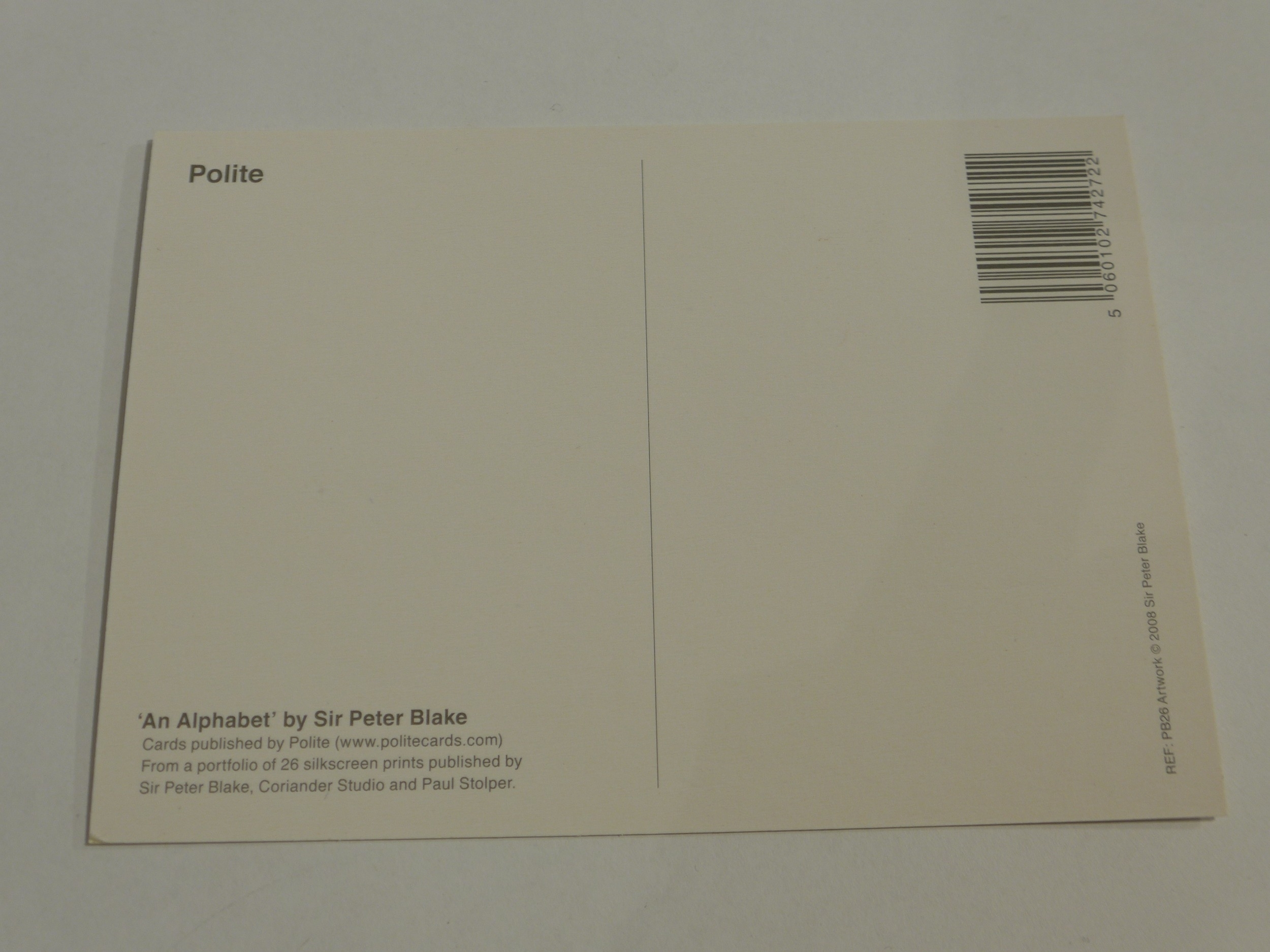 Peter Blake | A Sir Peter Blake original full set of art s “An alphabet ...