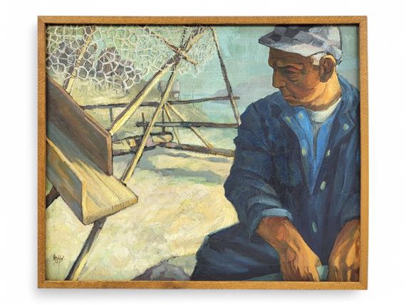 Old Man on the Beach - Dean Brennan