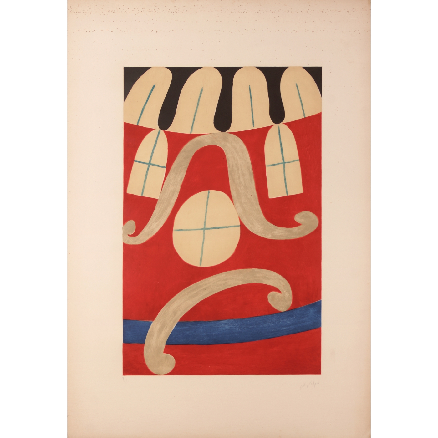 Alfredo Volpi | Untitled | MutualArt