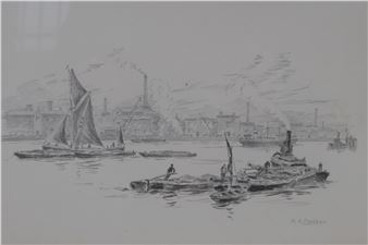 off Woolwich - H.E. Fracker